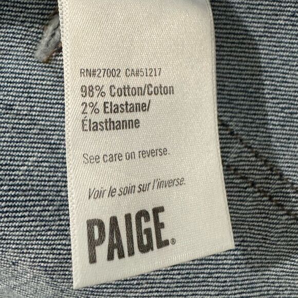 PAIGE Maddy Denim Dress in Delia - Picture 11 of 14